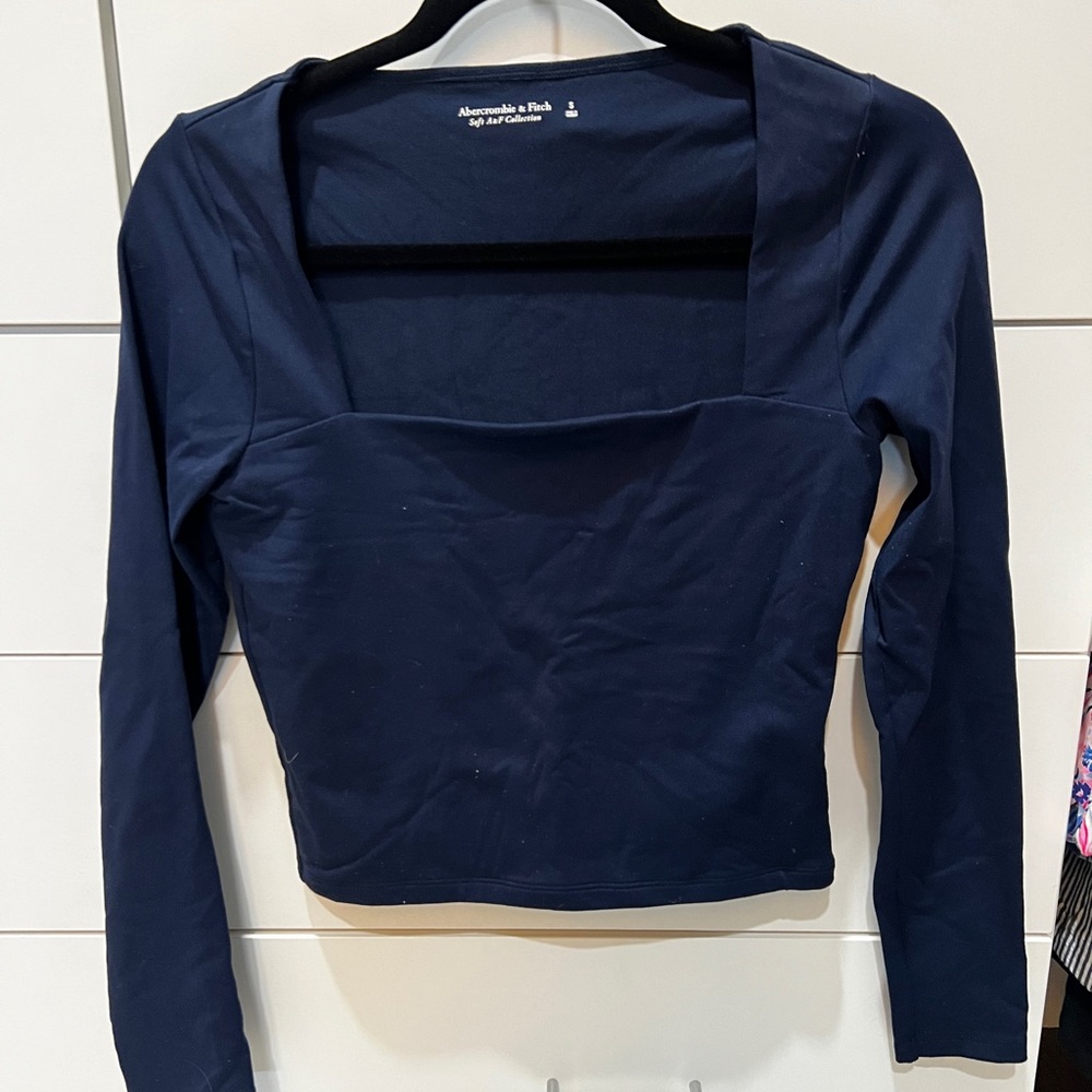 Abercrombie & Fitch Dark Blue Blouse